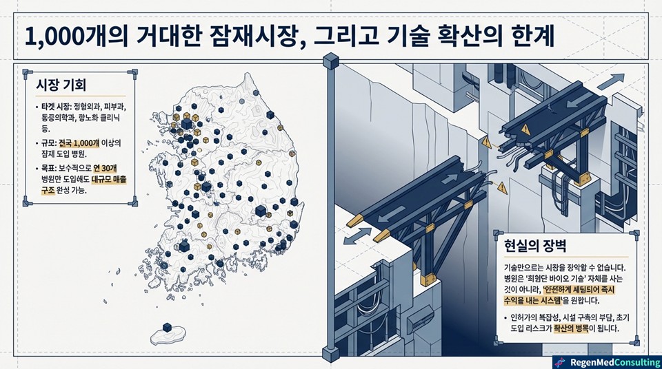 슬라이드 3 - 1,000개 잠재시장